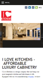 Mobile Screenshot of ilove-kitchens.com